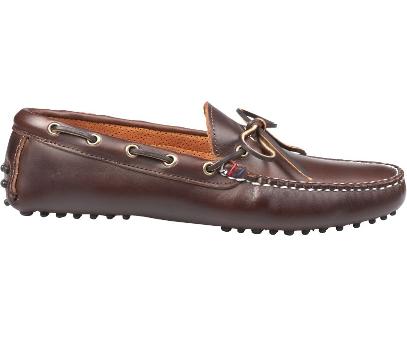 Sperry Gold Cup Handcrafted in Maine 1-Eye Driver Loafers - Men's Loafers - Brown [DU4071985] Sperry